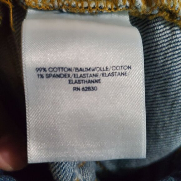 Lands End Jeans Women’s Size 18 Blue Straight-Leg Classic Fit Stretch Denim - Picture 3 of 12